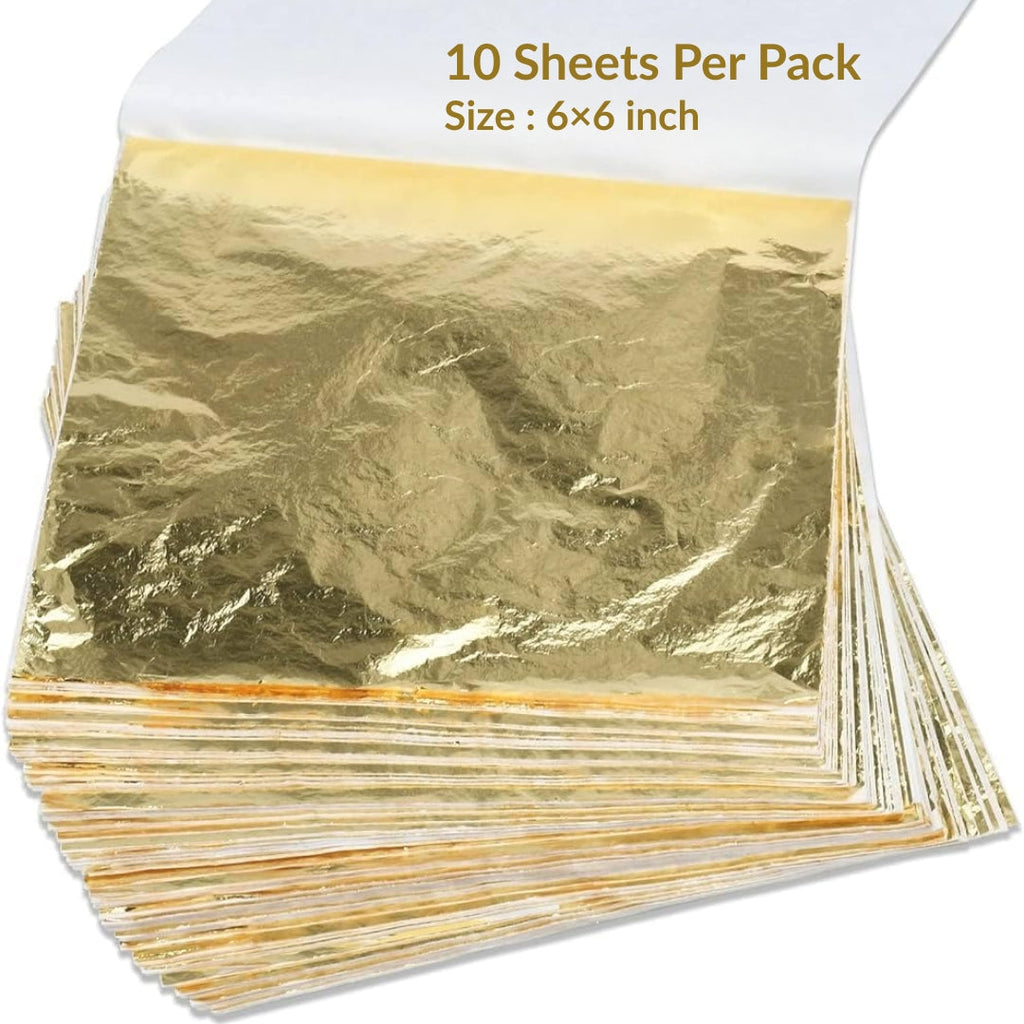 Gold Foil Sheet (10 pcs)