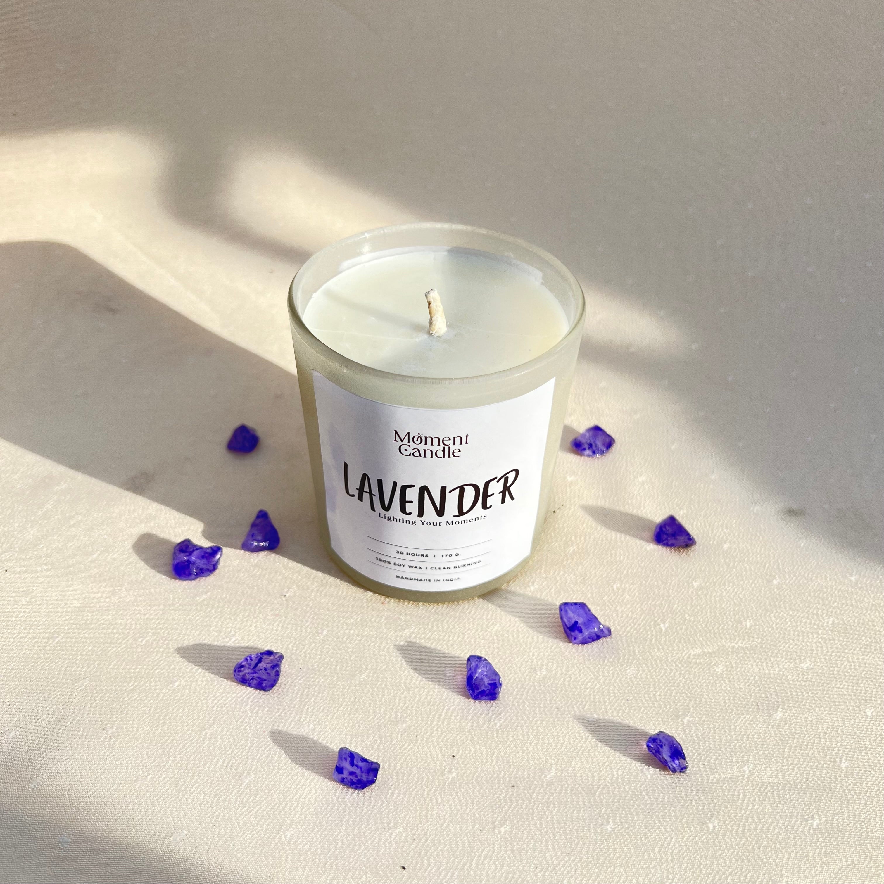 Lavender Scented Jar Candle