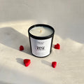 Rose Scented Jar Candle