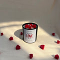 Customize With Rose Scented Jar Candle